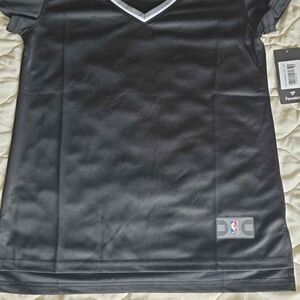 Fanatics Black V-Neck NBA Jersey